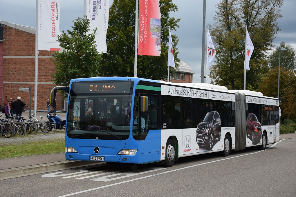 Гёппинген, Mercedes-Benz O530 Citaro Facelift G № 61; Гёппинген — 34. IMA — 11. Märklintage — Shuttleverkehr