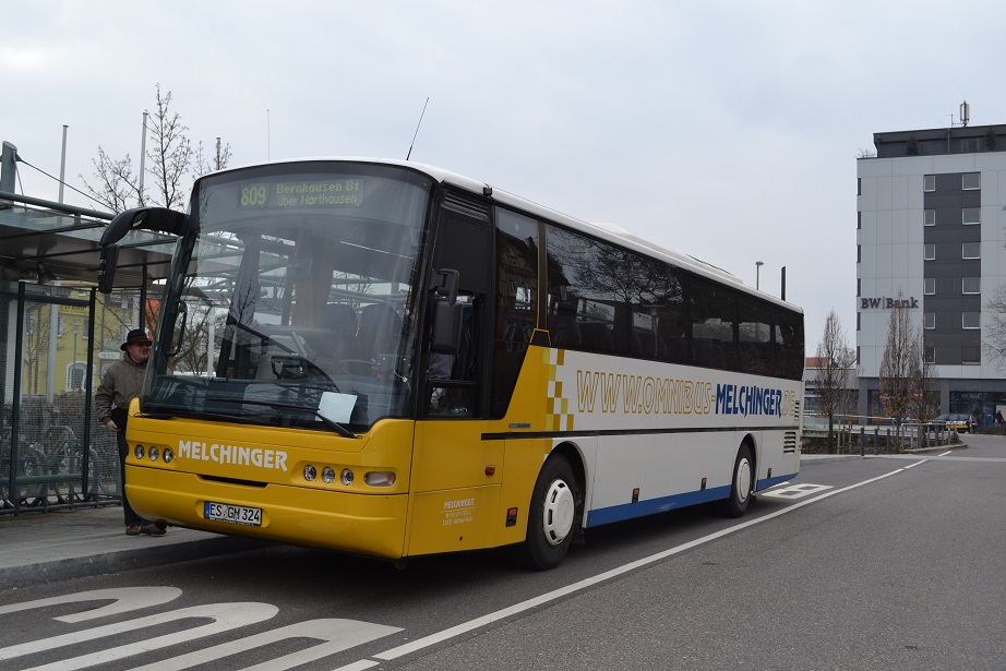 Esslingen am Neckar, Neoplan N3316Ü Euroliner # 324
