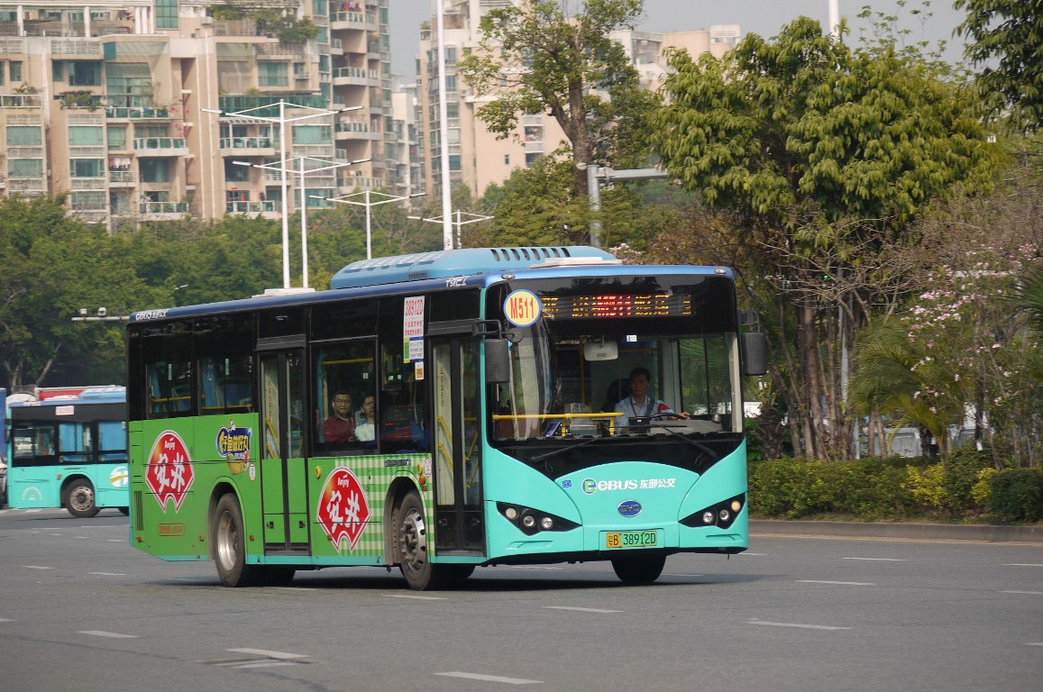 Shenzhen, BYD CK6100LGEV2 (K8) č. 38912D