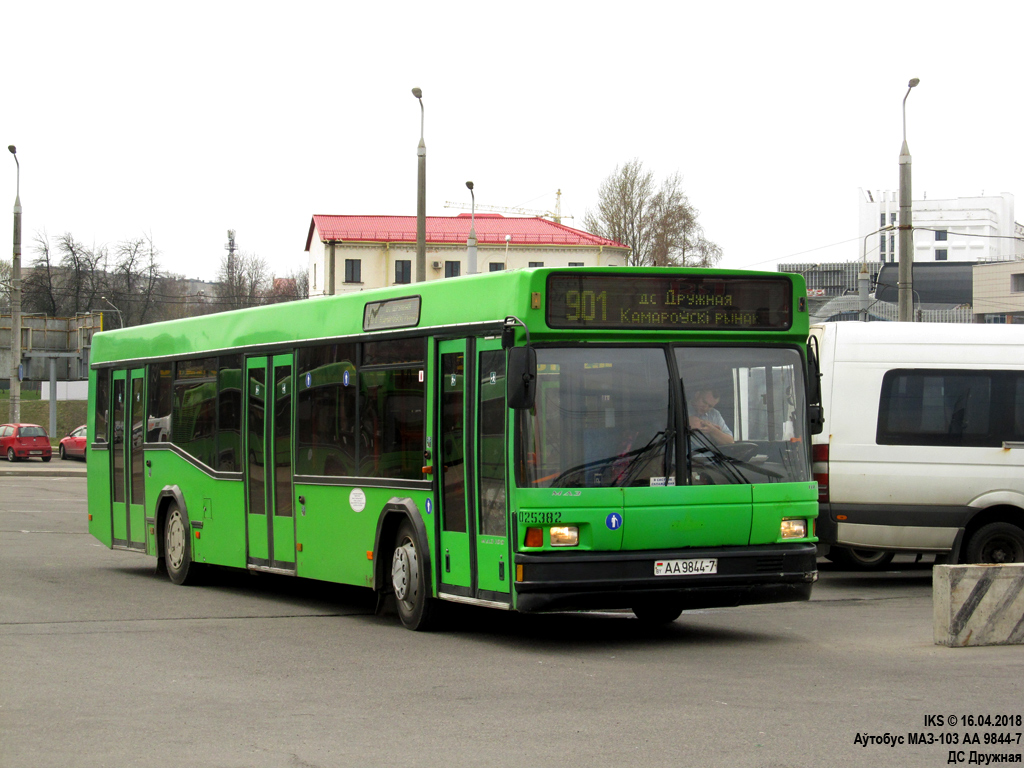 Minsk, MAZ-103.065 # 025382