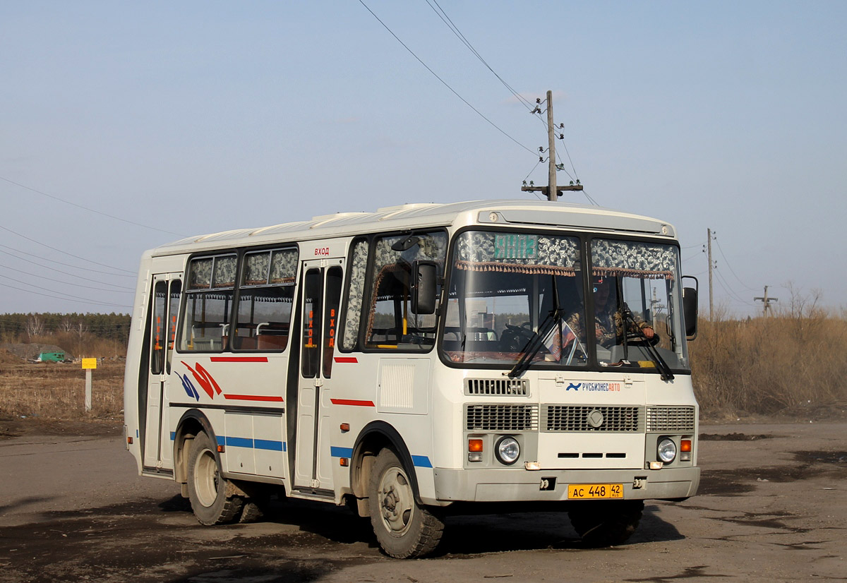 Anzhero-Sudzhensk, PAZ-32054 (40, K0, H0, L0) No. АС 448 42