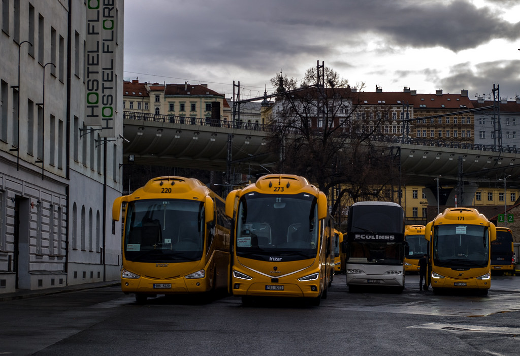 Prague, Irizar i8 15-3,7 # 273; Prague, Irizar PB 15-3,7 # 220; Prague, Irizar PB 15-3,7 # 171; Prague, Irizar PB 15-3,7 # 255