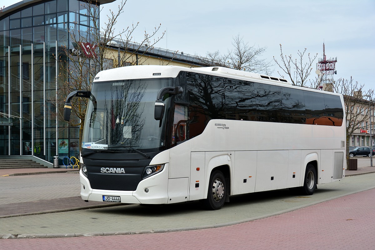 Riga, Scania Touring HD (Higer A80T) nr. JO-4444