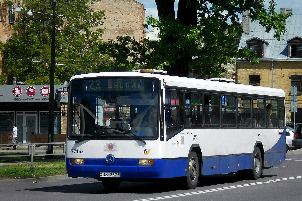 Riga, Mercedes-Benz O345 No. 77163