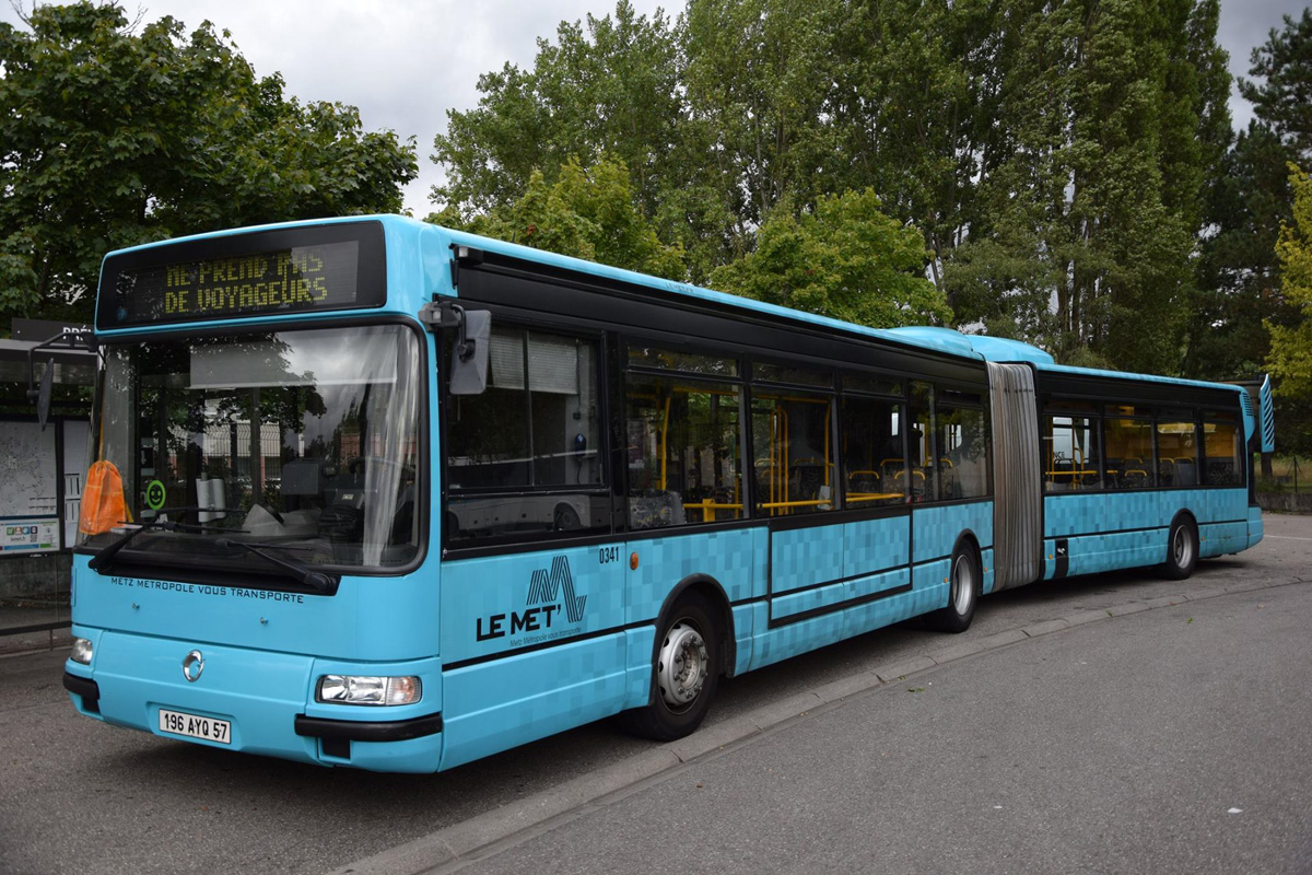 Metz, Irisbus Agora L № 0341