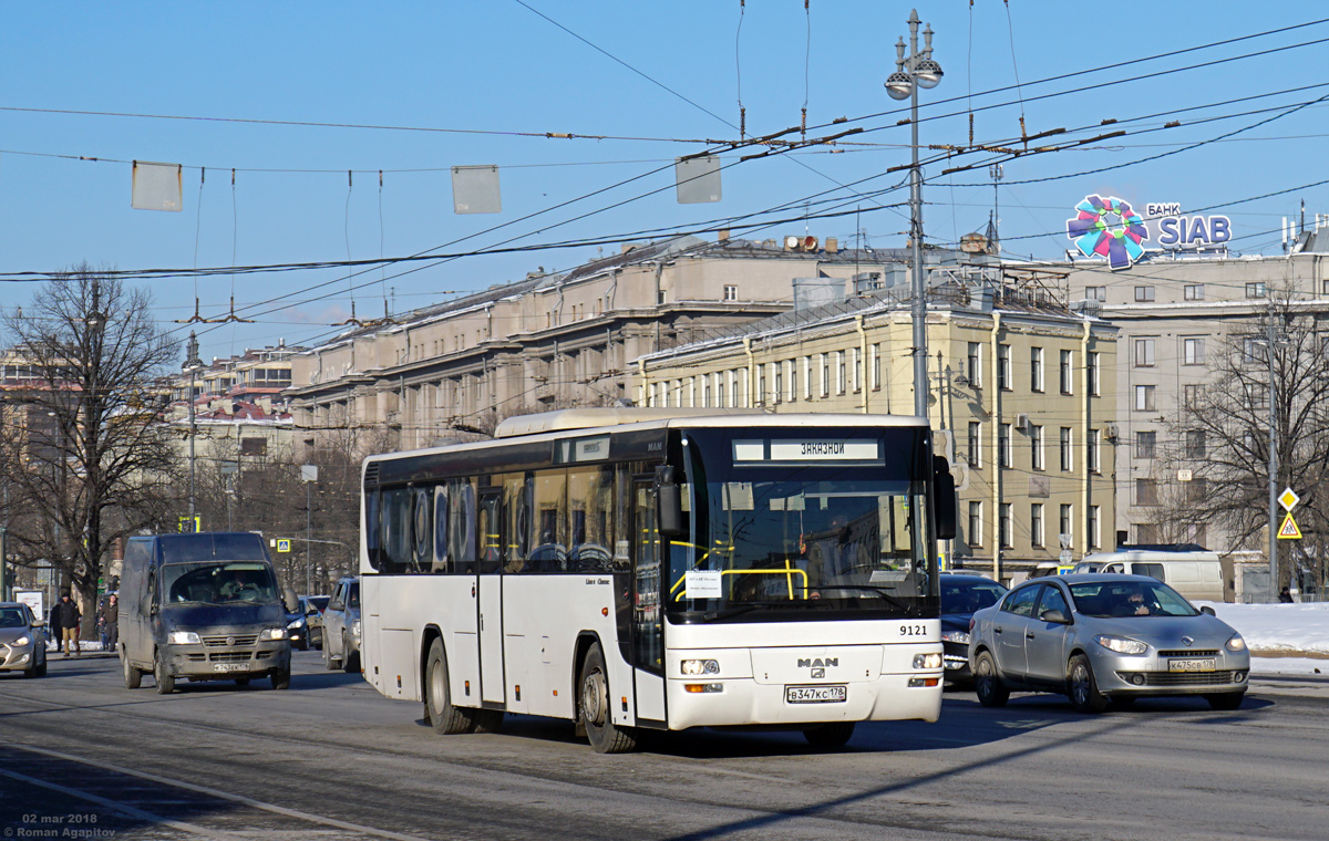 Saint Petersburg, MAN A72 Lion's Classic SÜ283 č. 9121