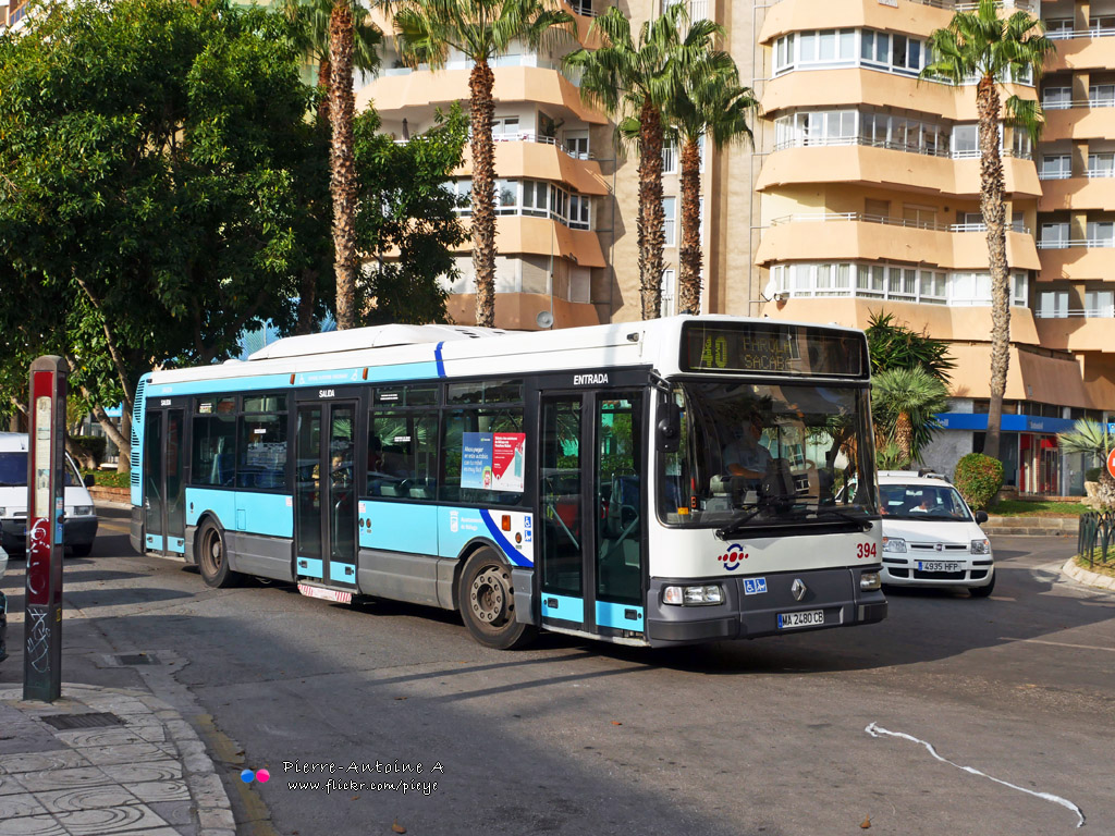 Málaga, Hispano Citybus E (Renault Agora S) # 394