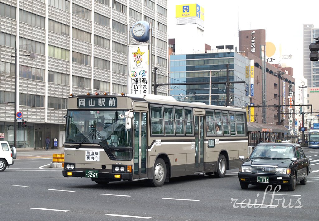 Окаяма, Mitsubishi Fuso U-MP218M № 3267