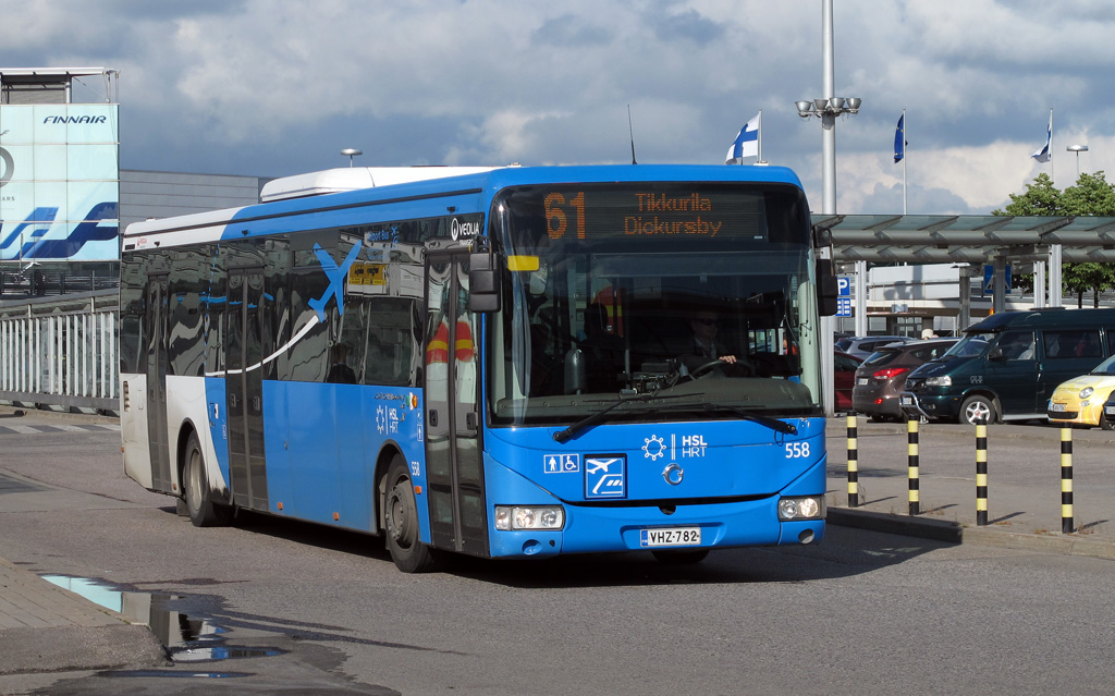 Vantaa, Irisbus Crossway LE 12.8M # 558