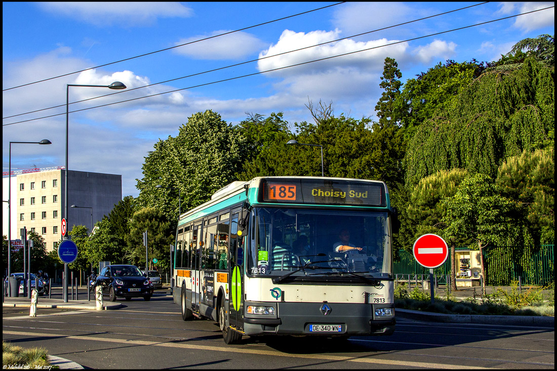 Paris, Irisbus Agora S № 7813