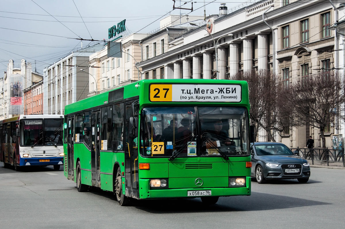Екатеринбург, Mercedes-Benz O405N2 № Х 058 АС 96