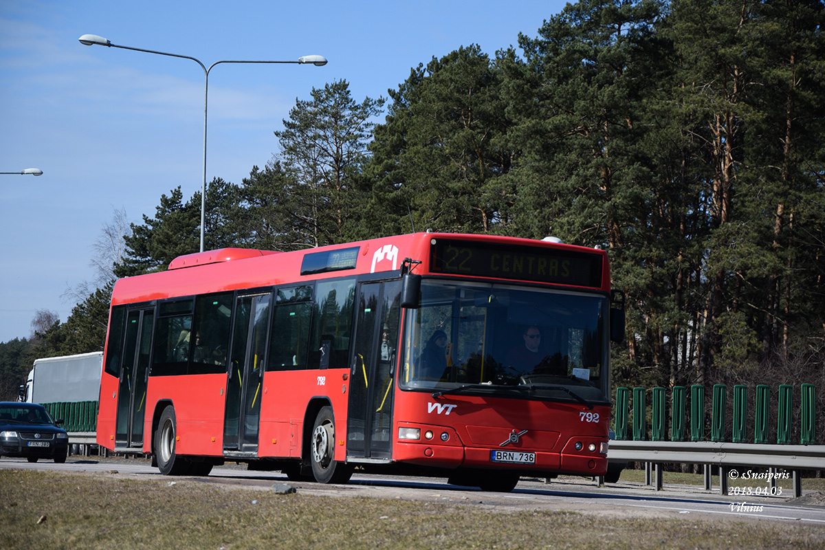 Vilnius, Volvo 7700 # 792