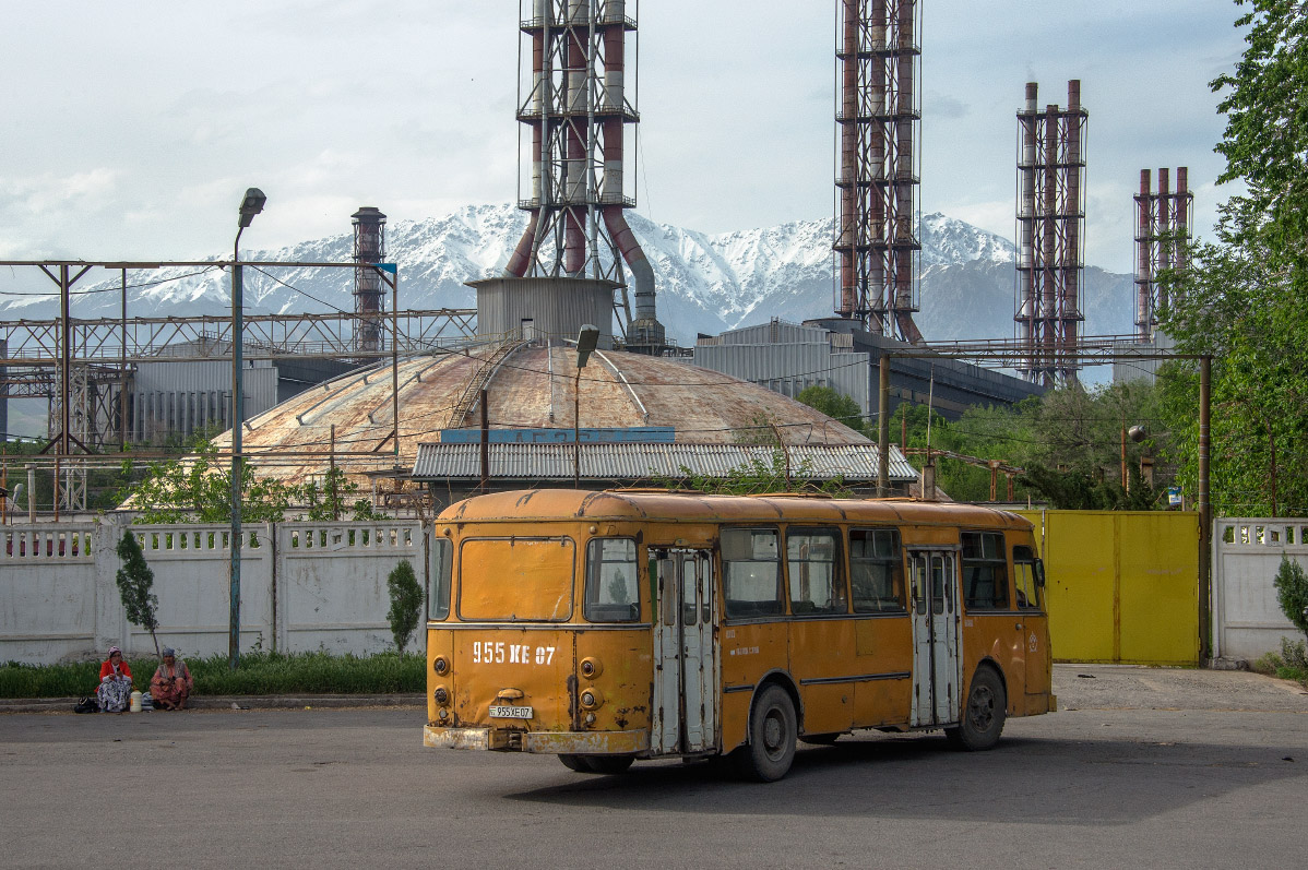 Tajikistan, other, LiAZ-677М # 955 ХЕ 07