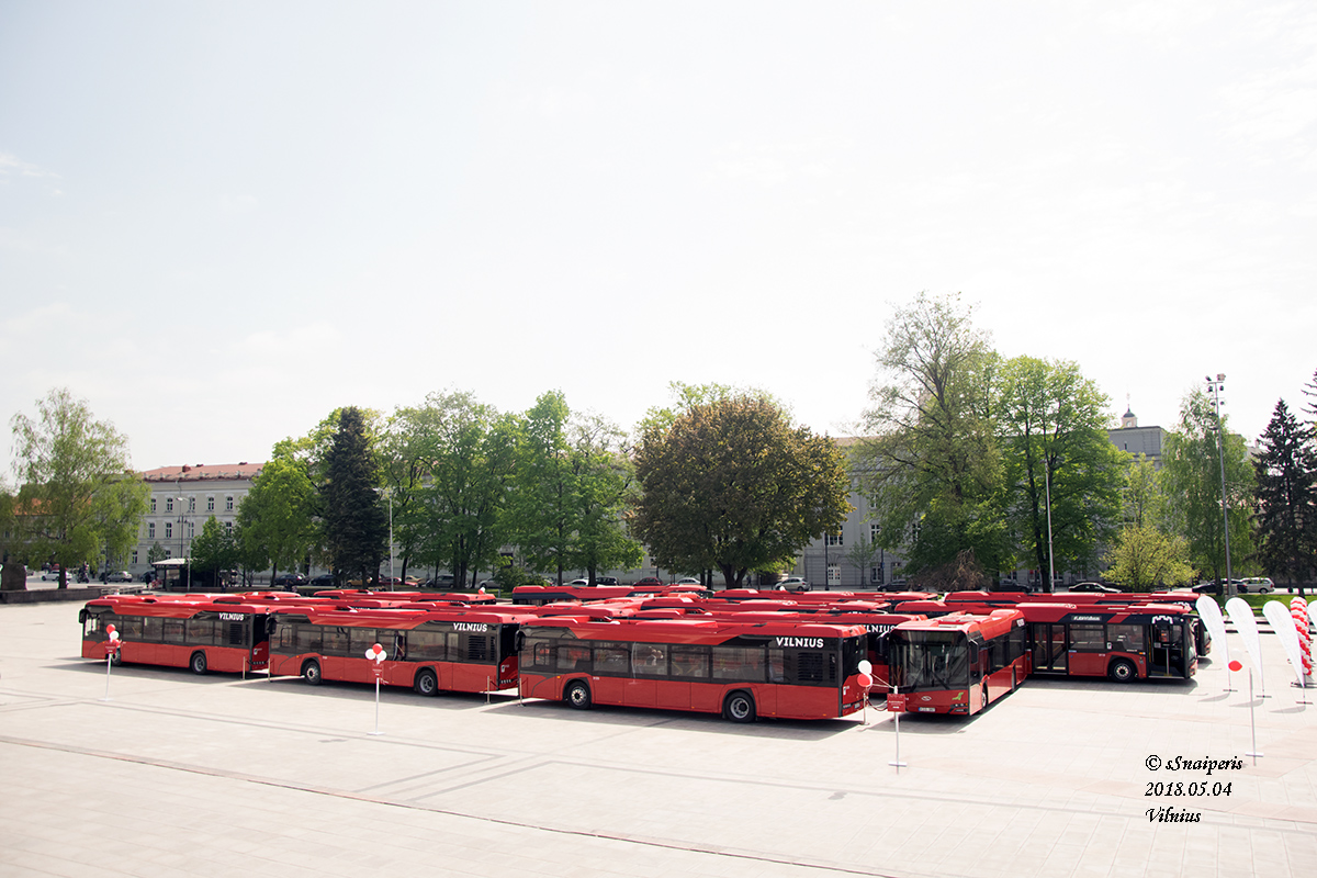 Vilnius — Miscellaneous photos; Vilnius — New buses