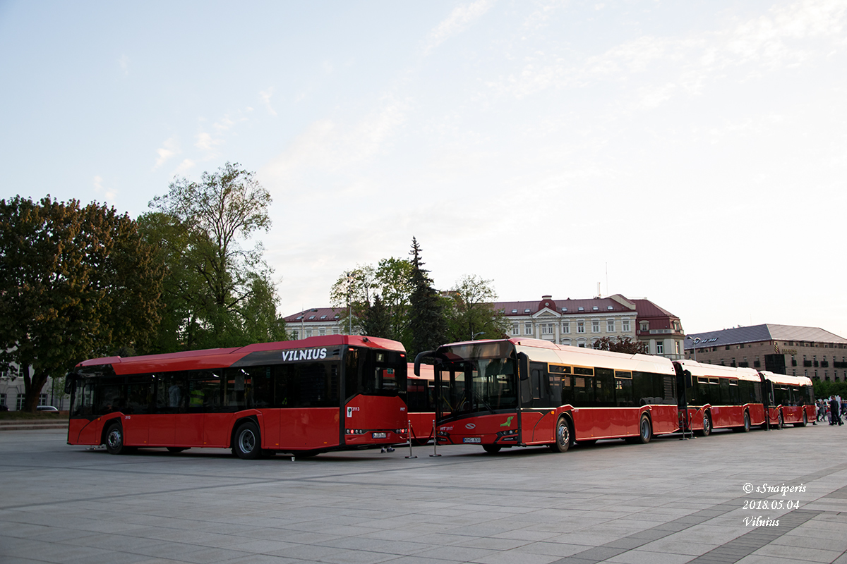 Вильнюс — Новые автобусы