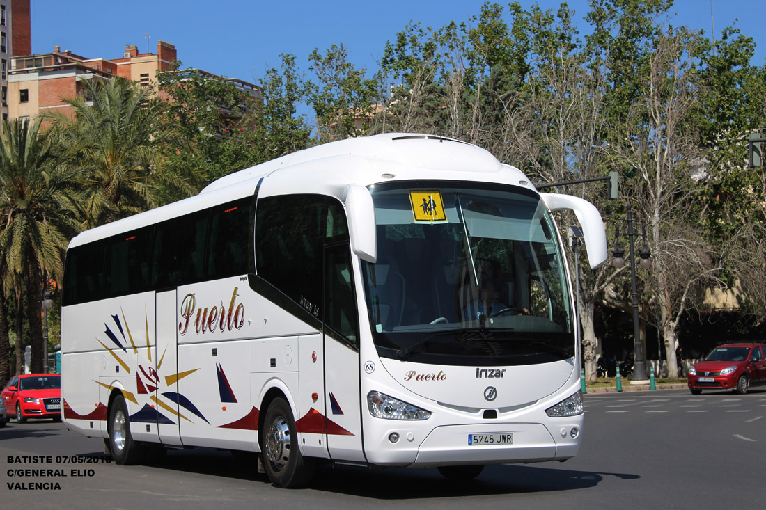 Valencia, Irizar i6 13 3.5 No. 68