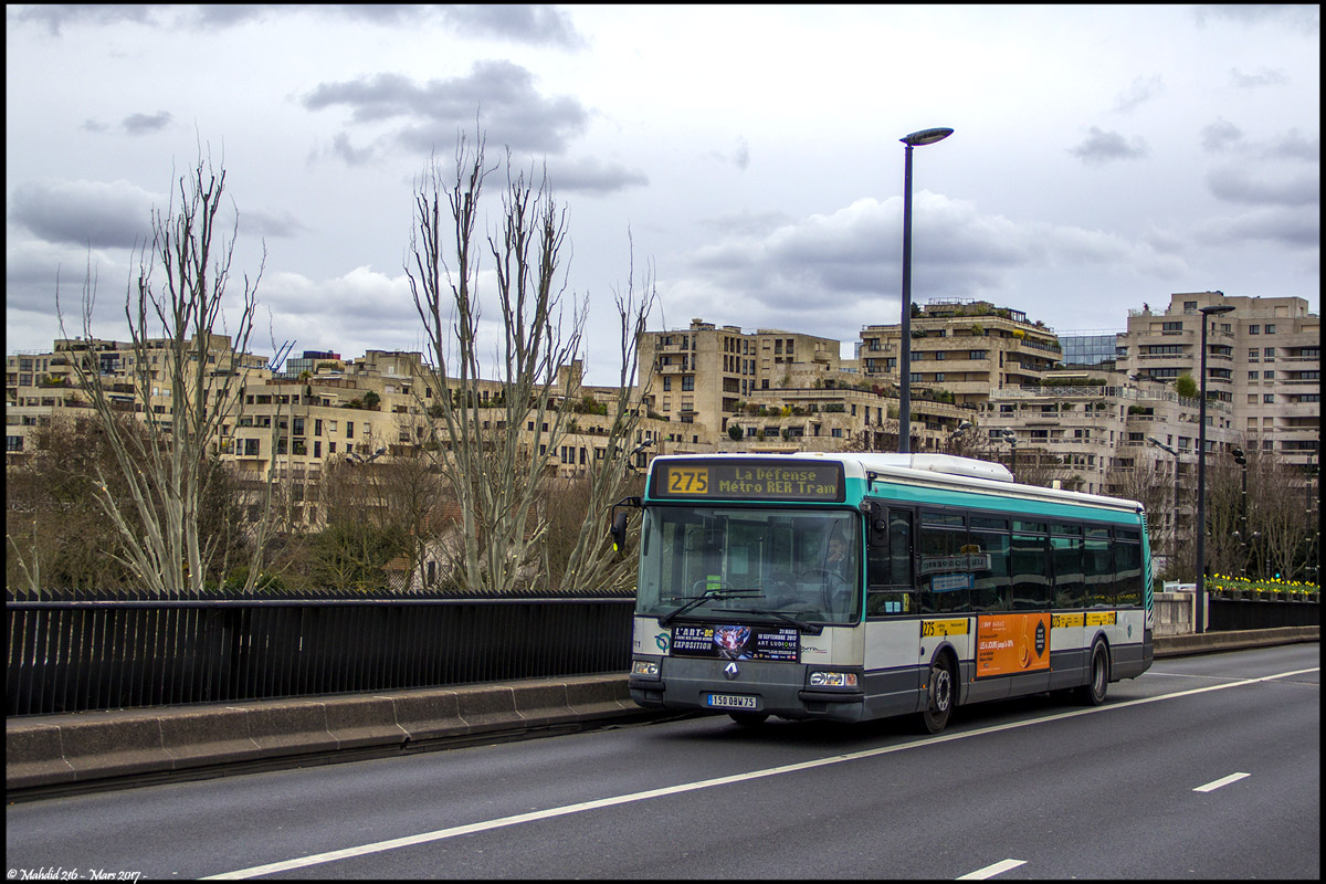 Paryż, Irisbus Agora S # 7911
