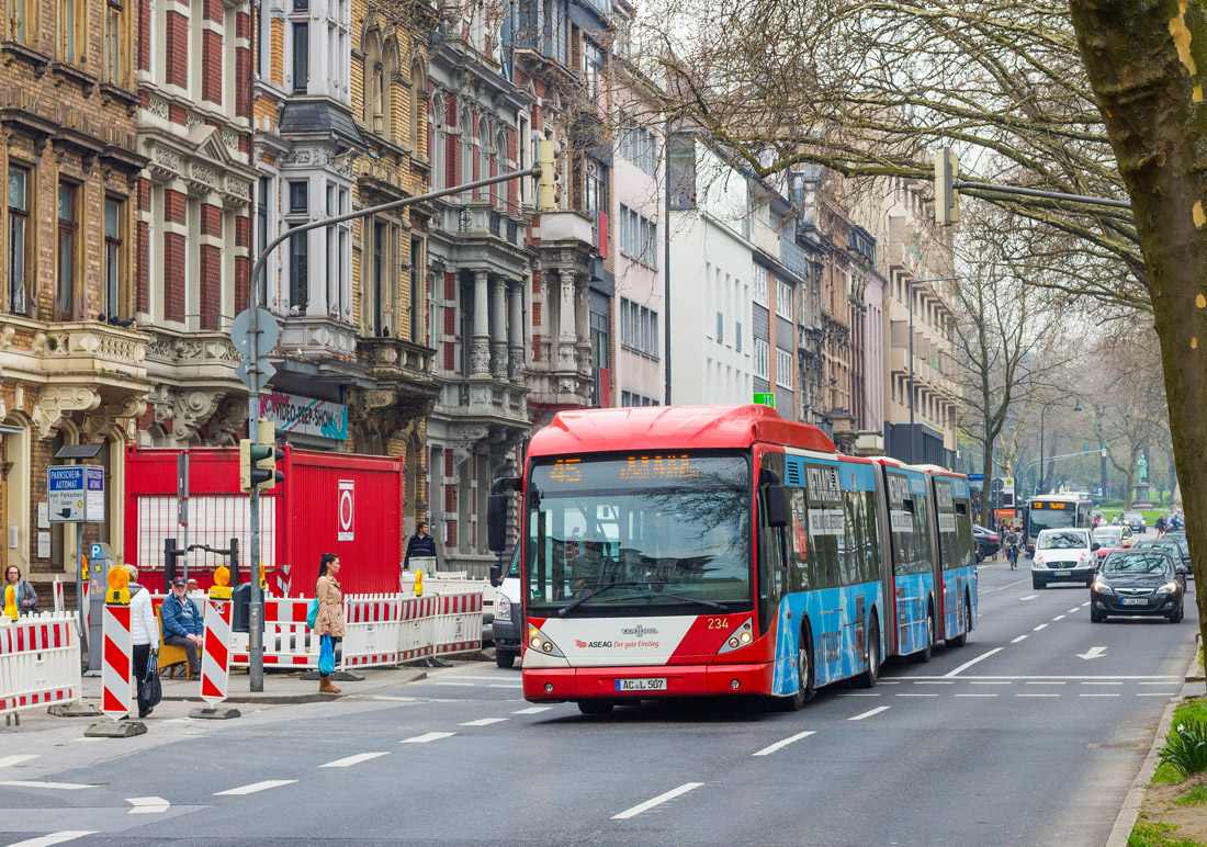 Aachen, Van Hool New AGG300 # 234