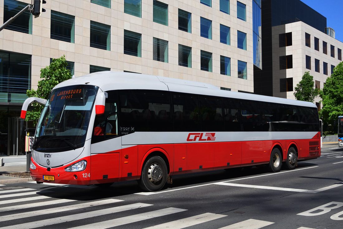 Luxembourg-ville, Irizar i4 Integral 15m # 124