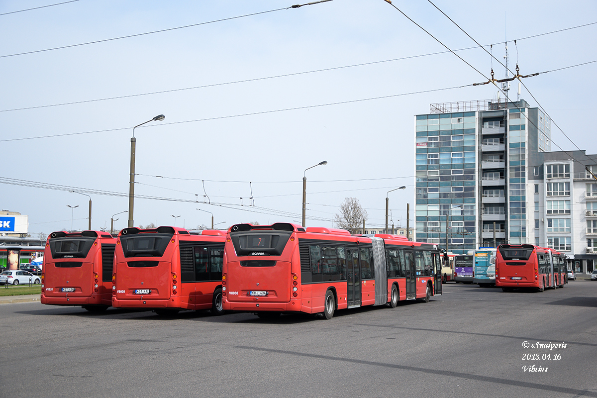 Vilnius, Scania Citywide LFA № V8030; Vilnius — Last station, bus station