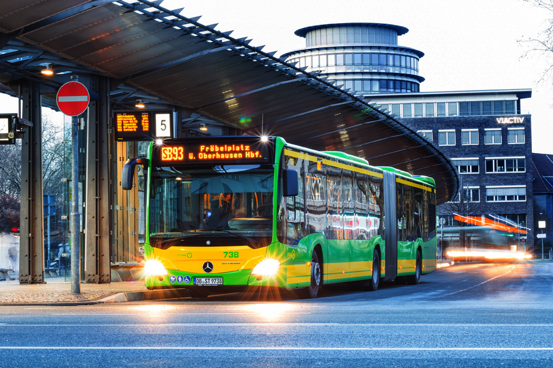 Oberhausen, Mercedes-Benz Citaro C2 G № 738