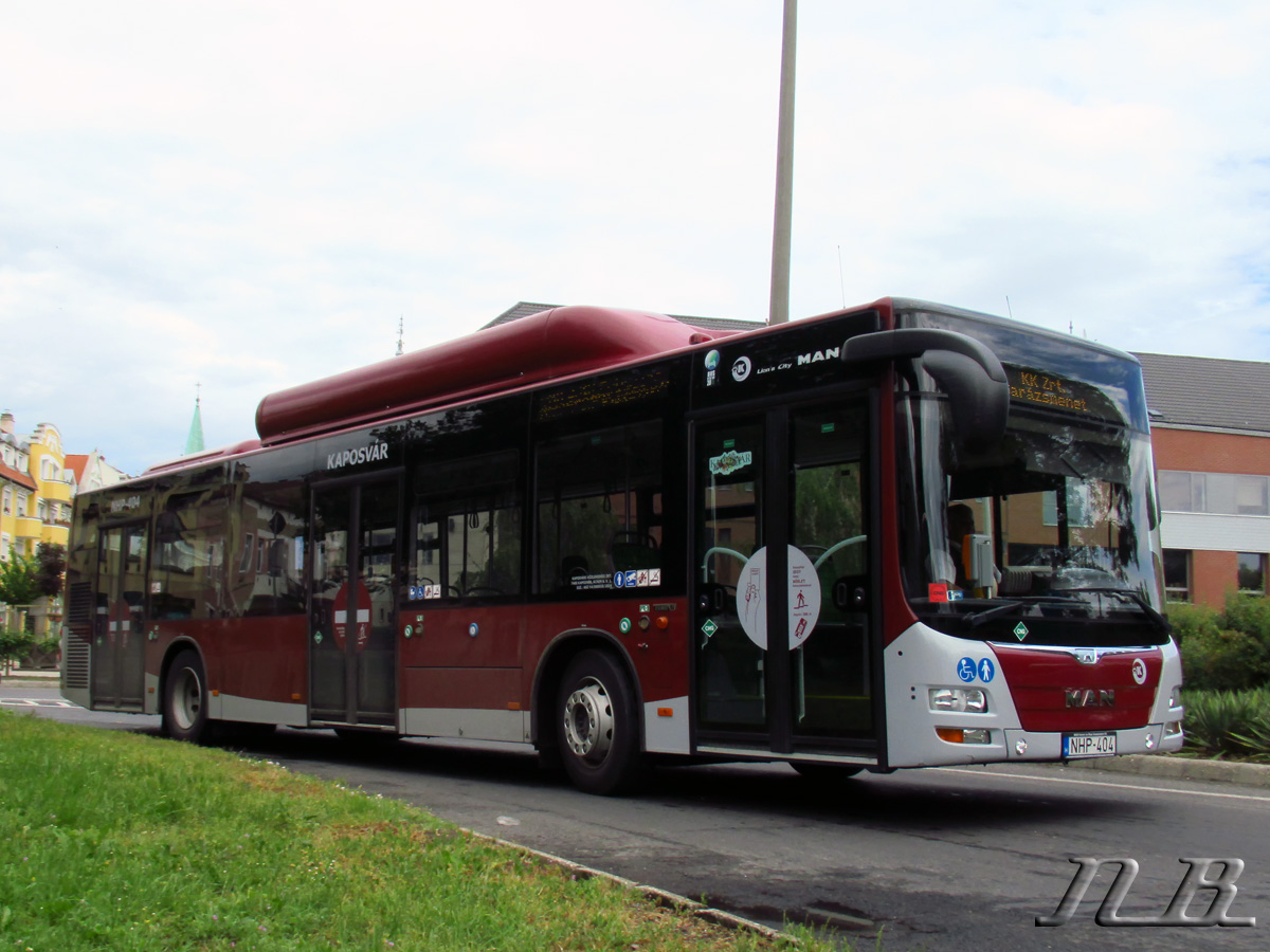 Hongrie, other, MAN A21 Lion's City NL273 CNG # NHP-404