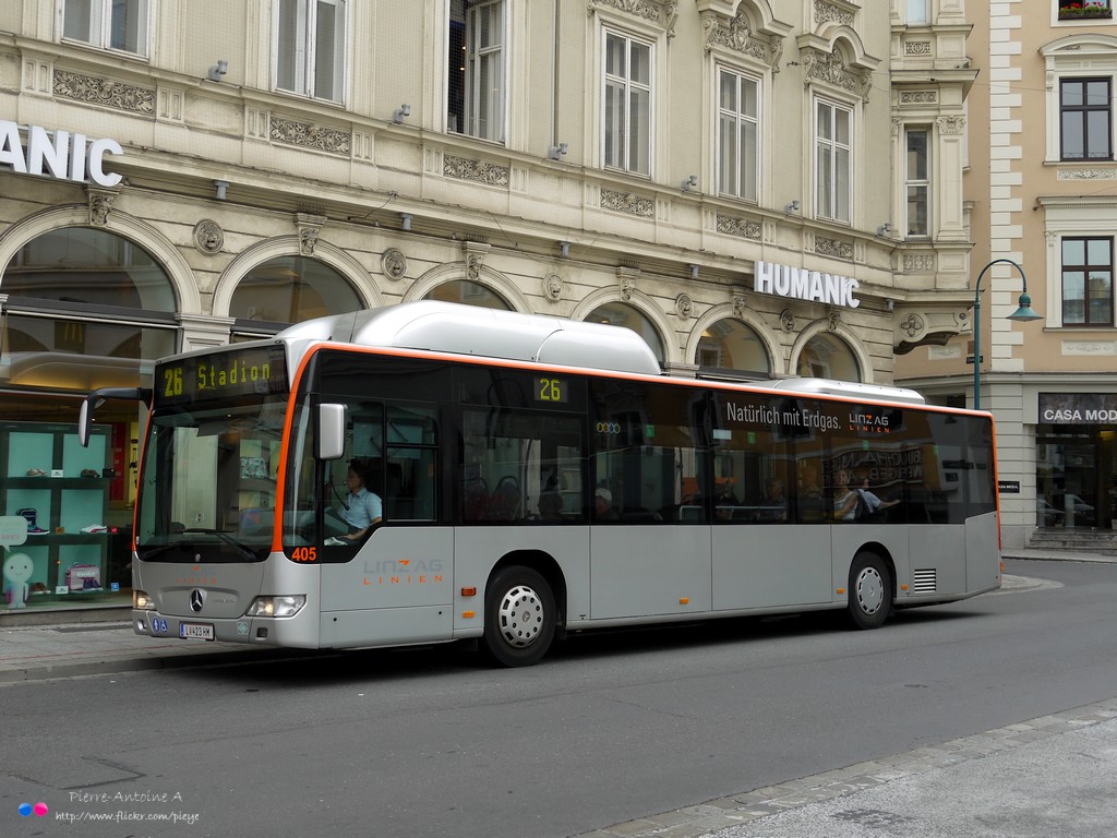 Linz, Mercedes-Benz O530 Citaro Facelift CNG № 405