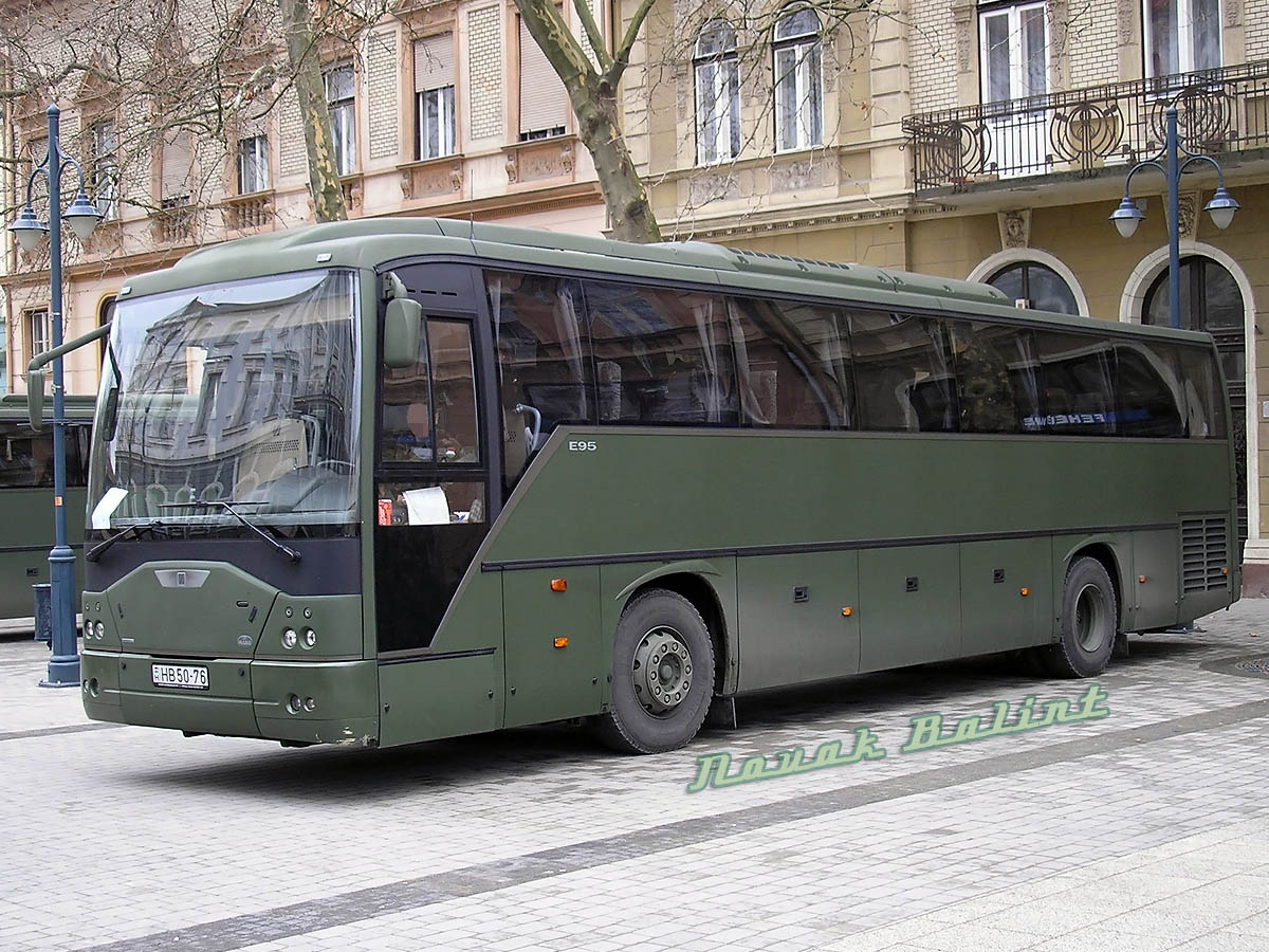 Budapest, Ikarus EAG E95.** # HB 50-76