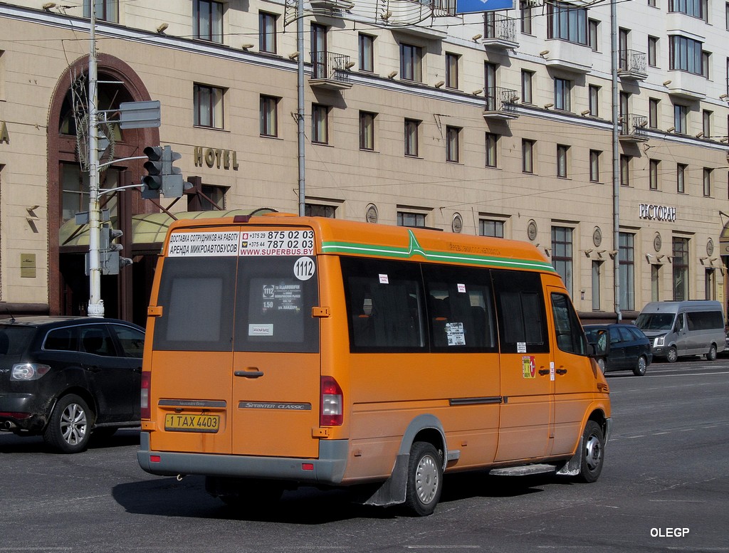 Minsk, Mercedes-Benz Sprinter 411CDI Nr. 1ТАХ4403
