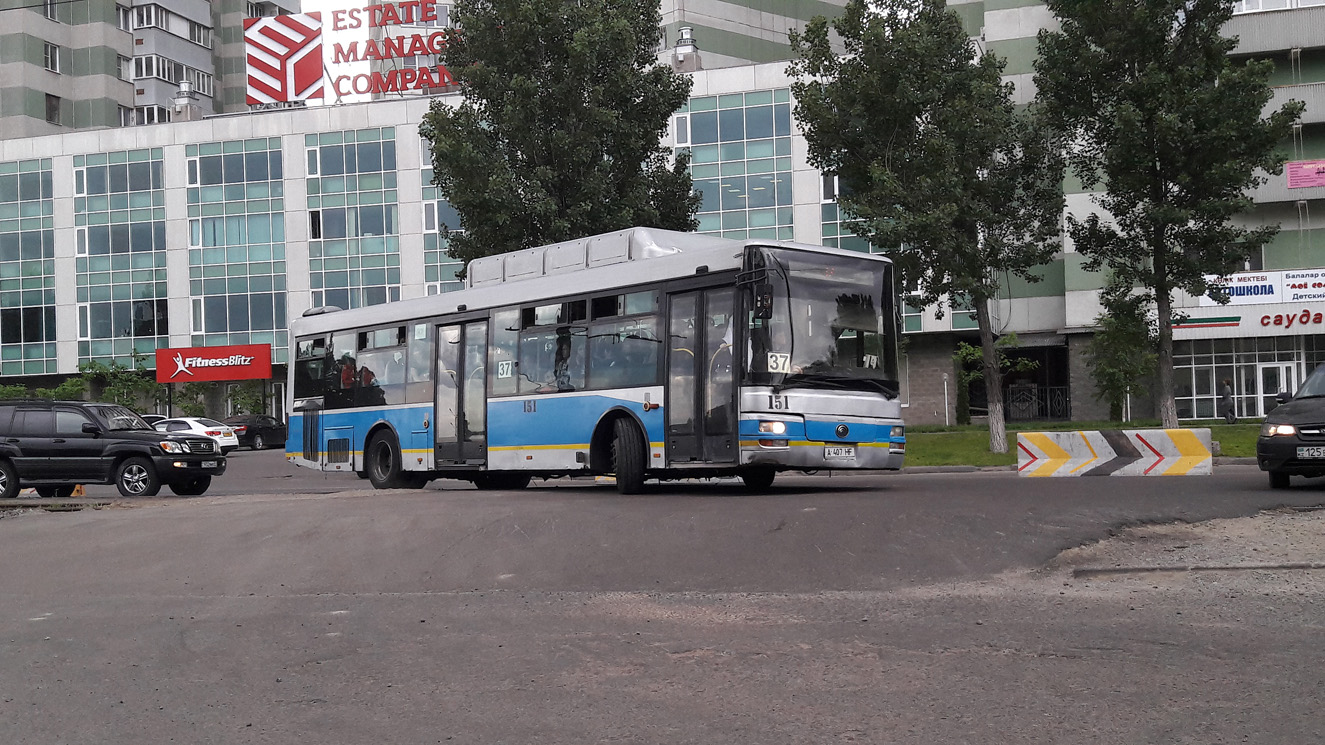 Almaty, Yutong-Kazakhstan ZK6120HGM № 151