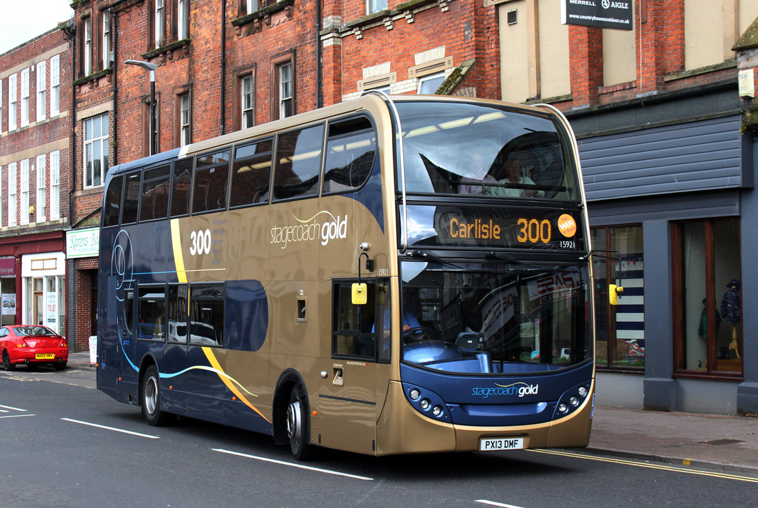 City of Carlisle, Alexander Dennis Enviro 400 # 15921
