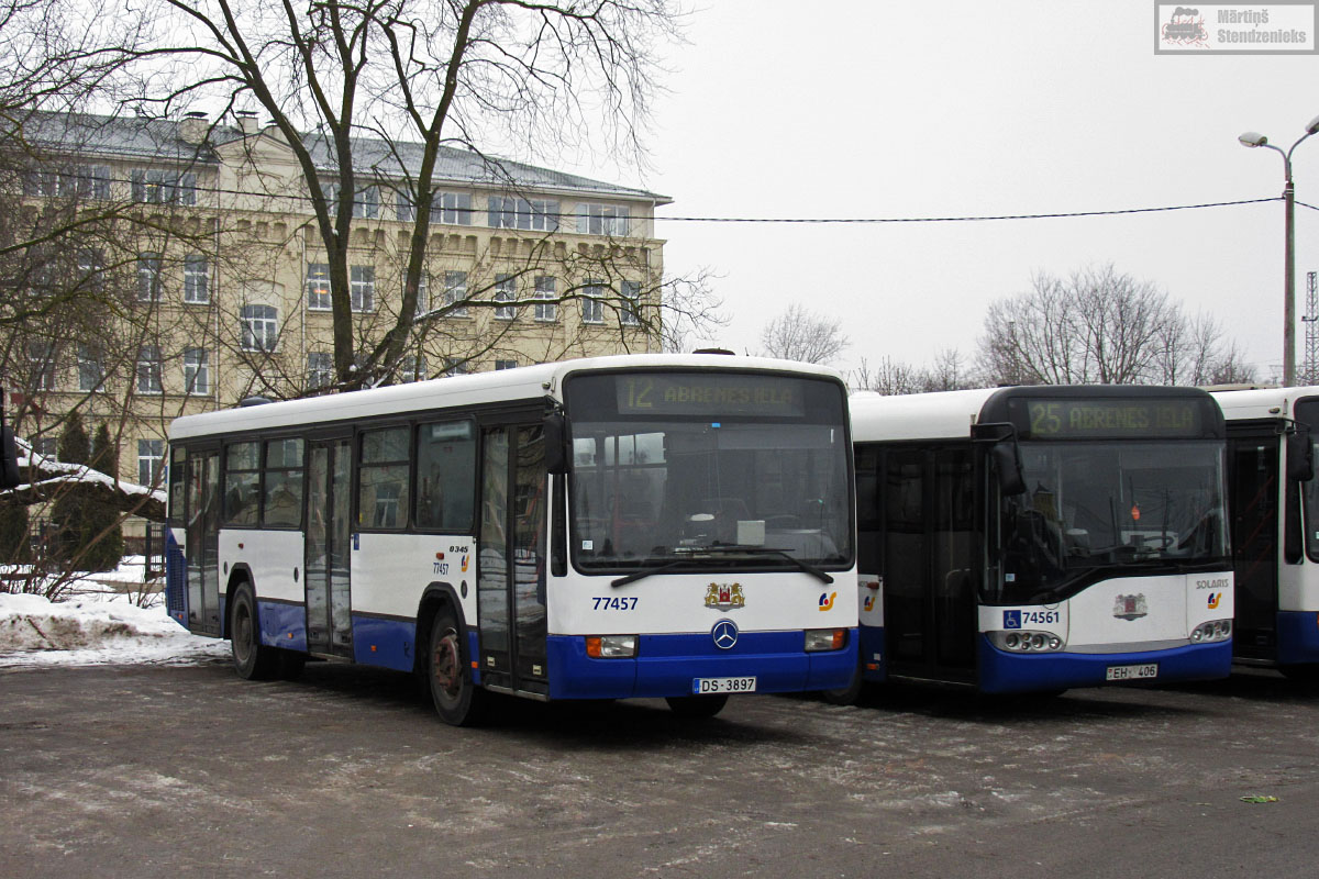 Riga, Mercedes-Benz O345 č. 77457