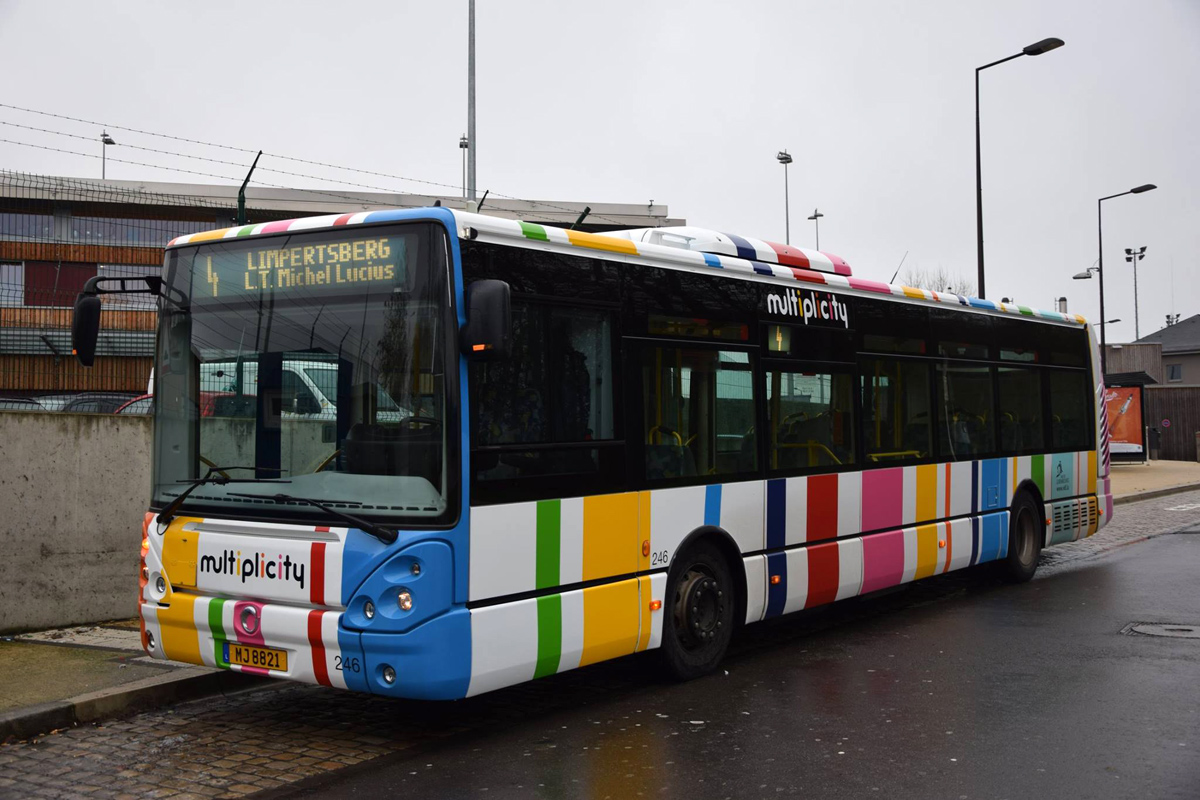 Luxembourg-ville, Irisbus Citelis 12M № 246