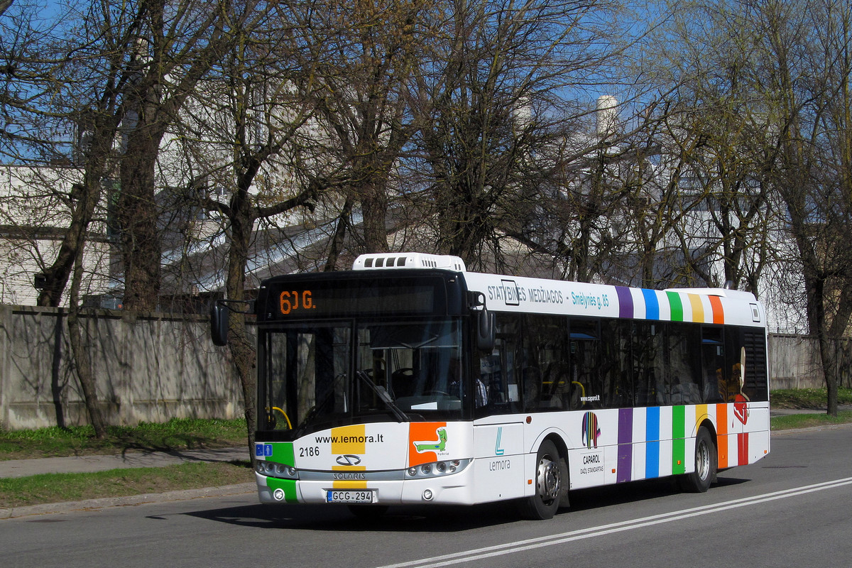 Panevėžys, Solaris Urbino III 12 Hybrid č. 2186