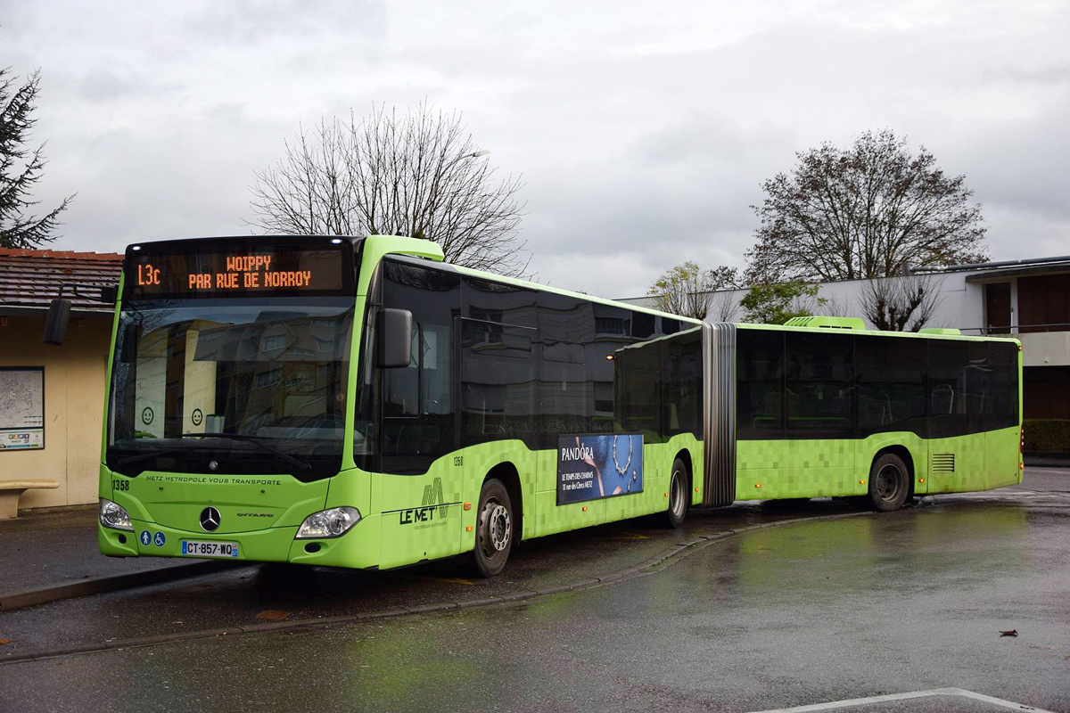 Metz, Mercedes-Benz Citaro C2 G č. 1358