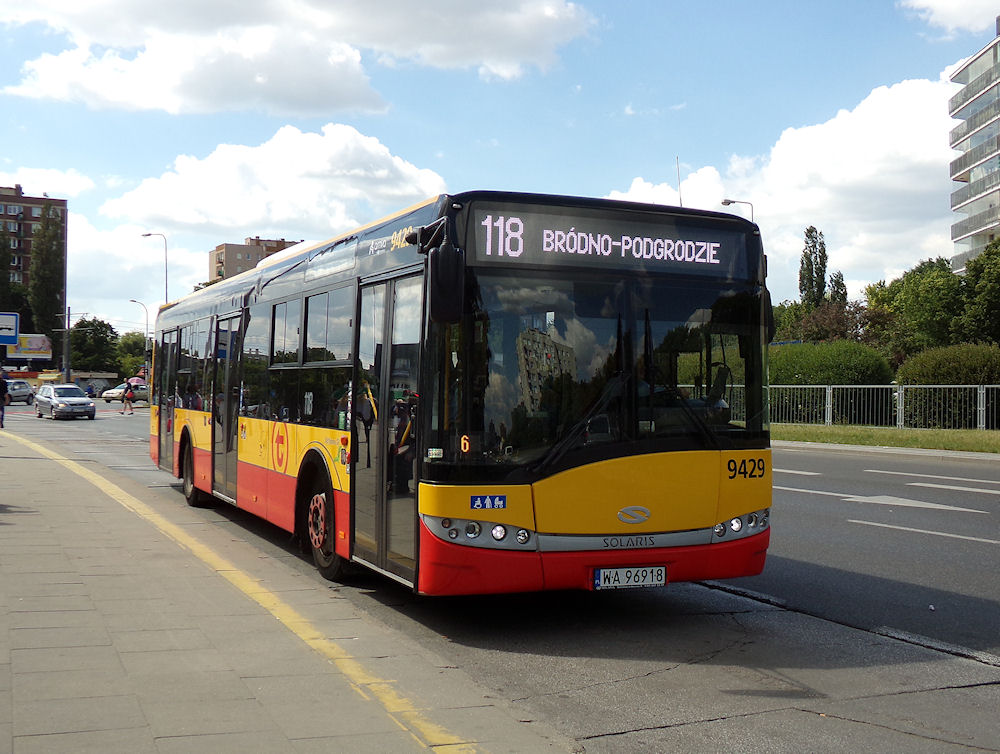 Warsaw, Solaris Urbino III 12 č. 9429