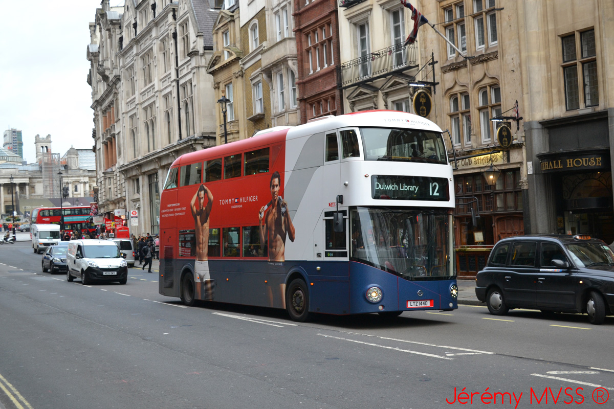 London, Wright New Bus for London # LT440