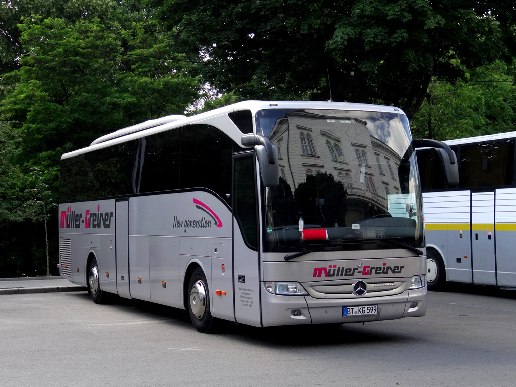 Bayreuth, Mercedes-Benz Tourismo 15RHD-II # BT-KG 599