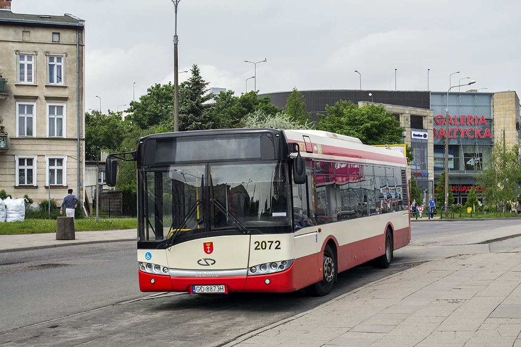 Gdańsk, Solaris Urbino III 12 No. 2072