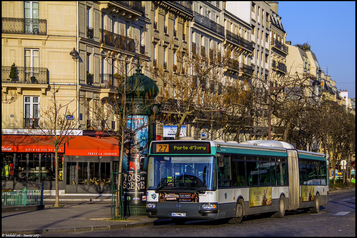 Париж, Irisbus Agora L № 1773