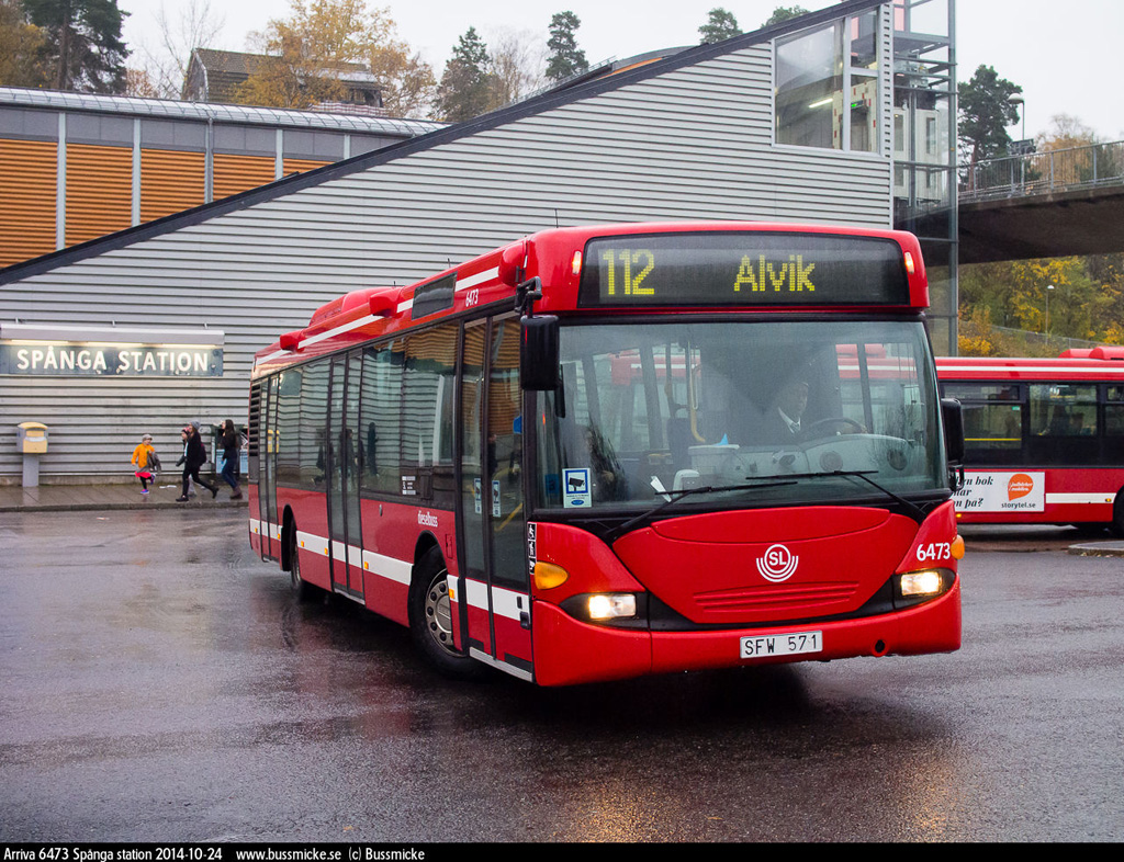Stockholm, Scania OmniCity CN94UB 4X2EB # 6473