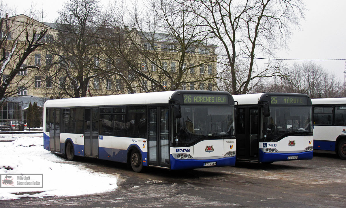 Rīga, Solaris Urbino II 12 № 74766