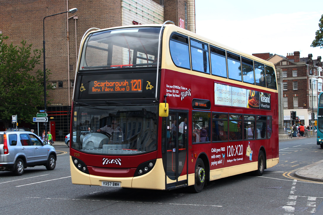 Scarborough, Alexander Dennis Enviro 400 nr. 726