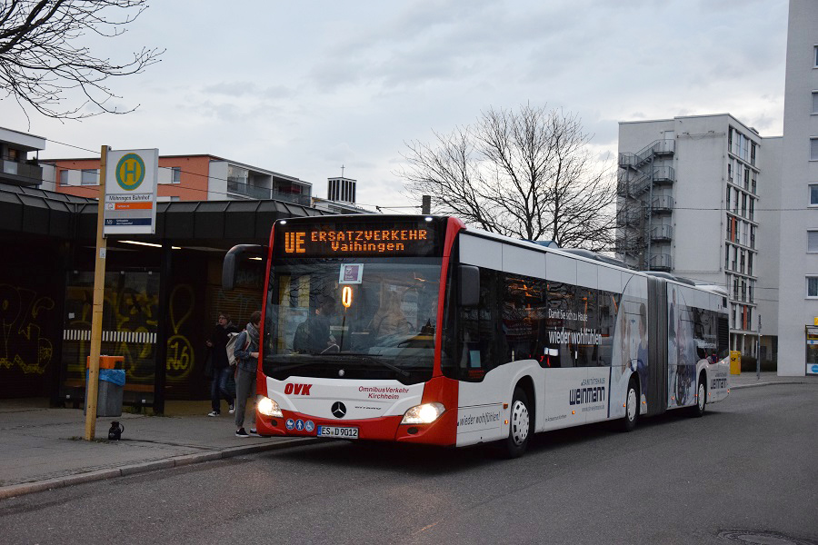 Esslingen am Neckar, Mercedes-Benz Citaro C2 G # 12