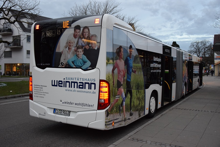 Esslingen am Neckar, Mercedes-Benz Citaro C2 G # 12