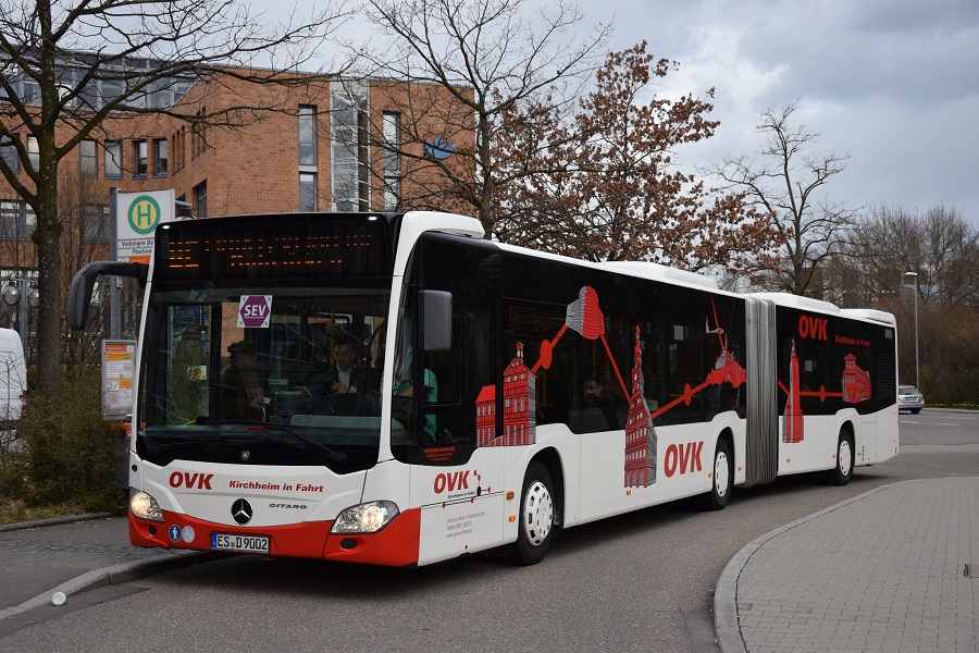 Esslingen am Neckar, Mercedes-Benz Citaro C2 G # 2