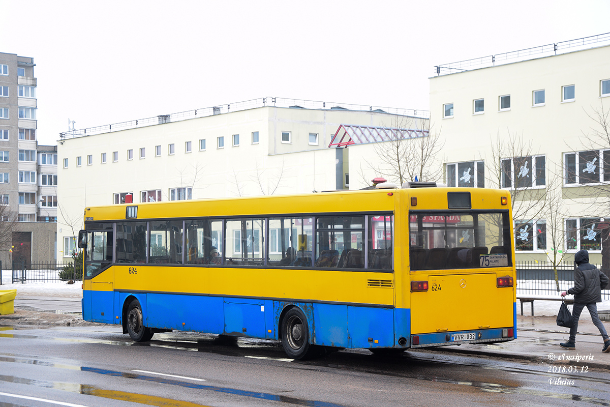 Vilnius, Mercedes-Benz O405 # 624