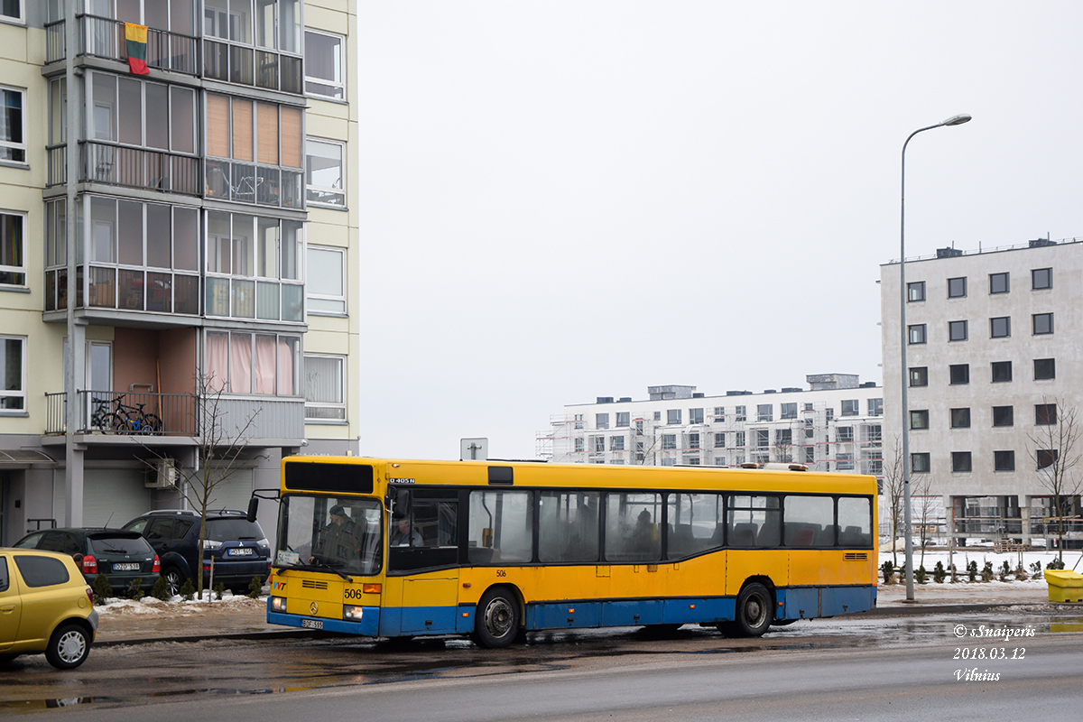 Vilnius, Mercedes-Benz O405N2 No. 506