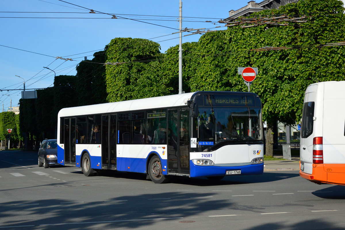 Riga, Solaris Urbino II 12 č. 74581