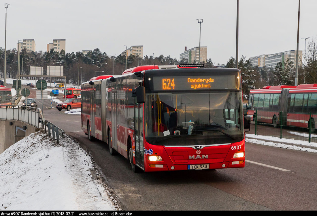 Stockholm, MAN A23 Lion's City G NG323 # 6907